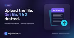 Upload Your AIOU Assignment File and Get Assignment No. 1 & 2 Drafted: A Step-by-Step Guide