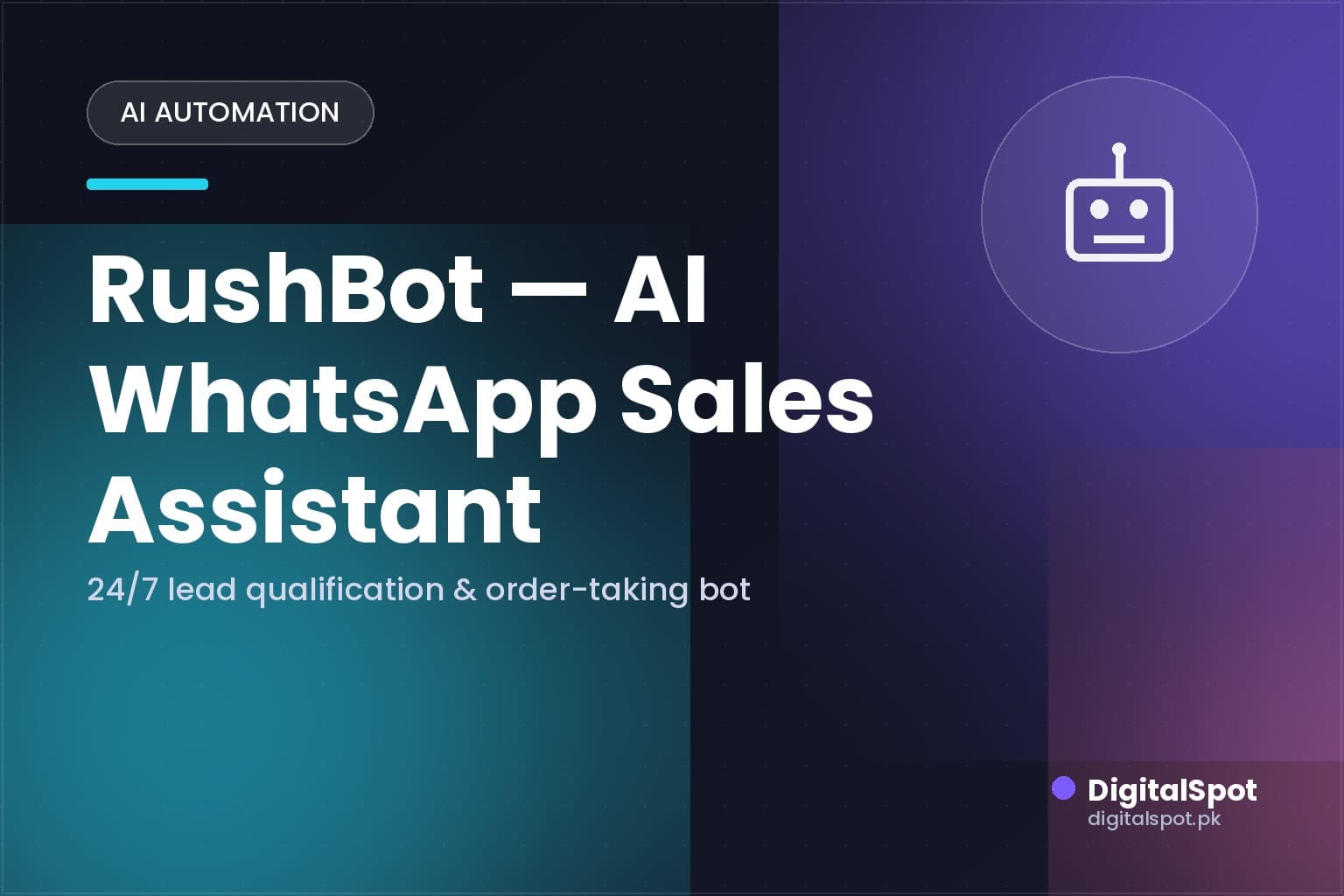 RushBot — AI WhatsApp Sales Assistant