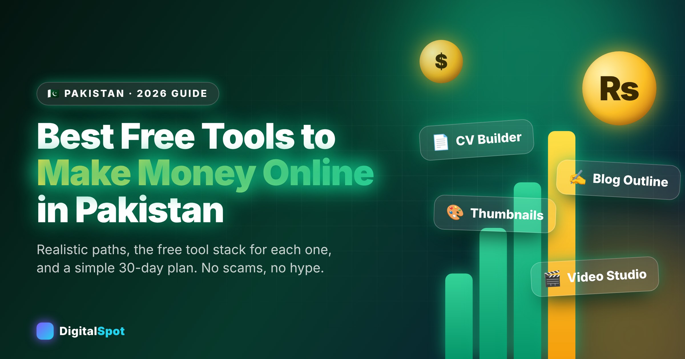 Best Free Tools to Make Money Online in Pakistan in 2026