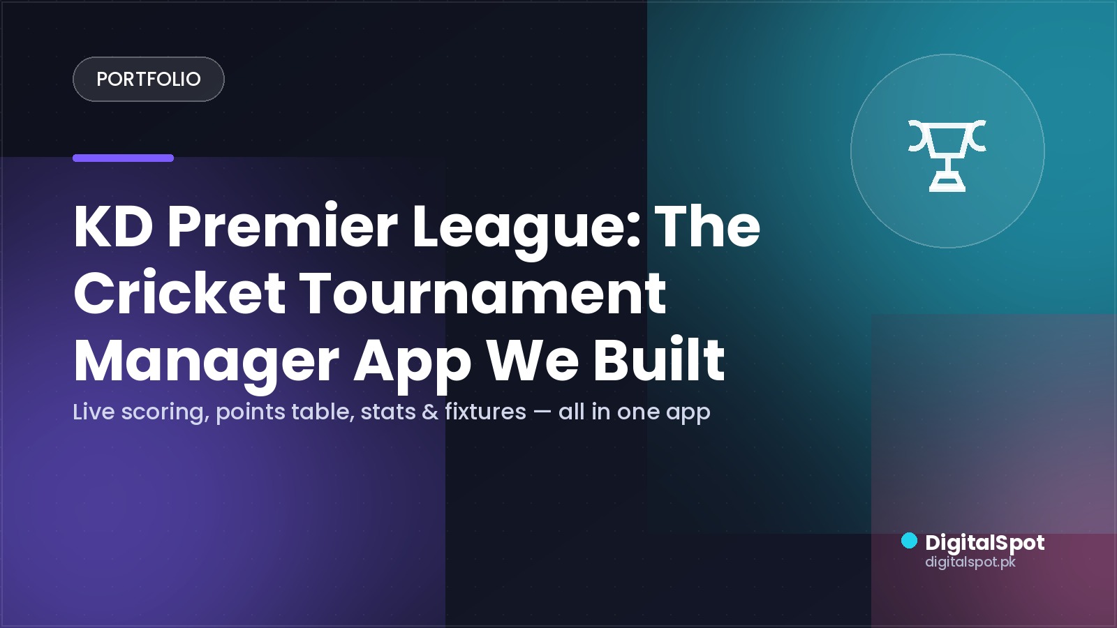 Crickora : The Cricket Tournament Manager App We Built
