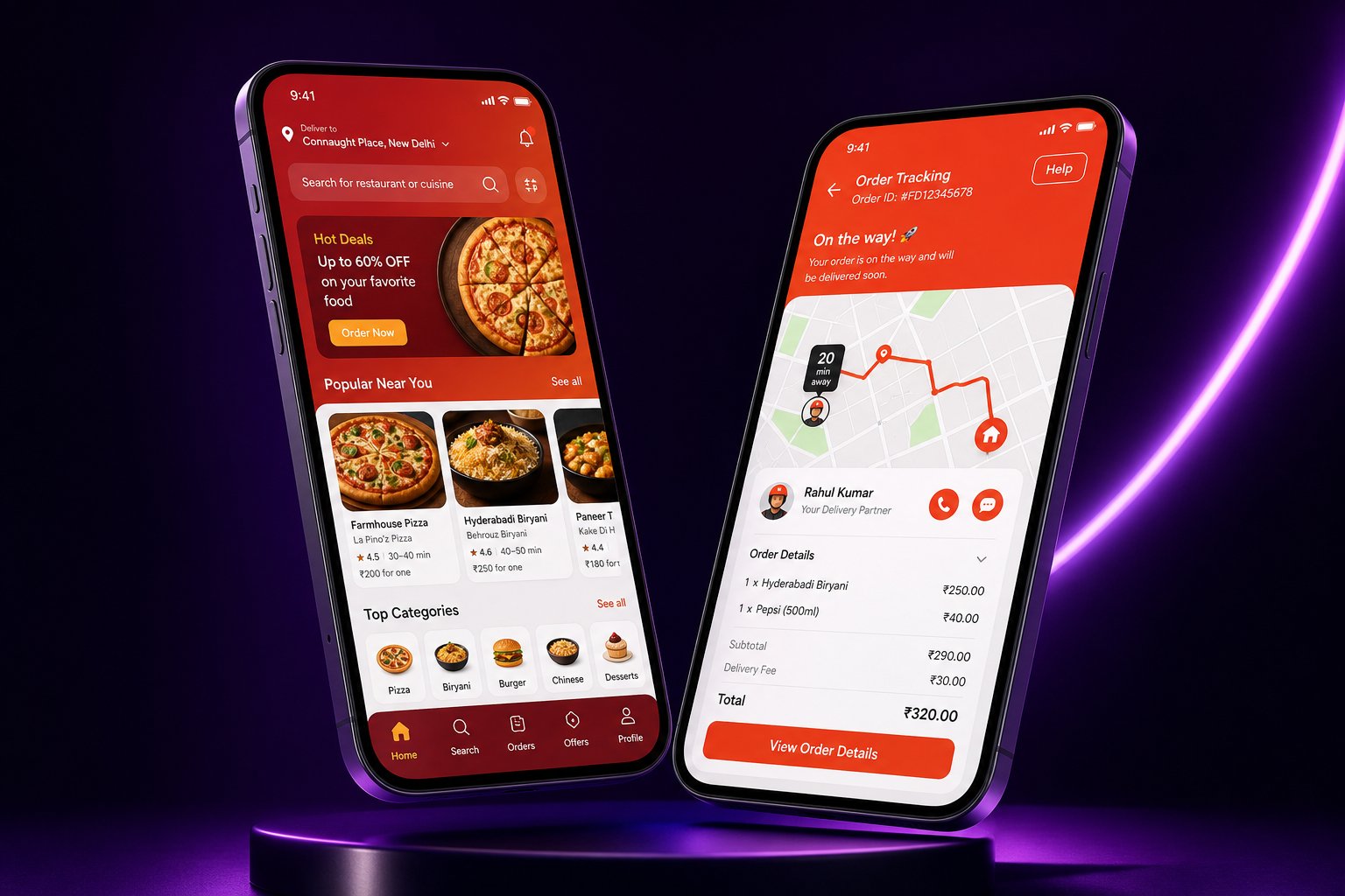 KarahiPoint — Food Delivery App