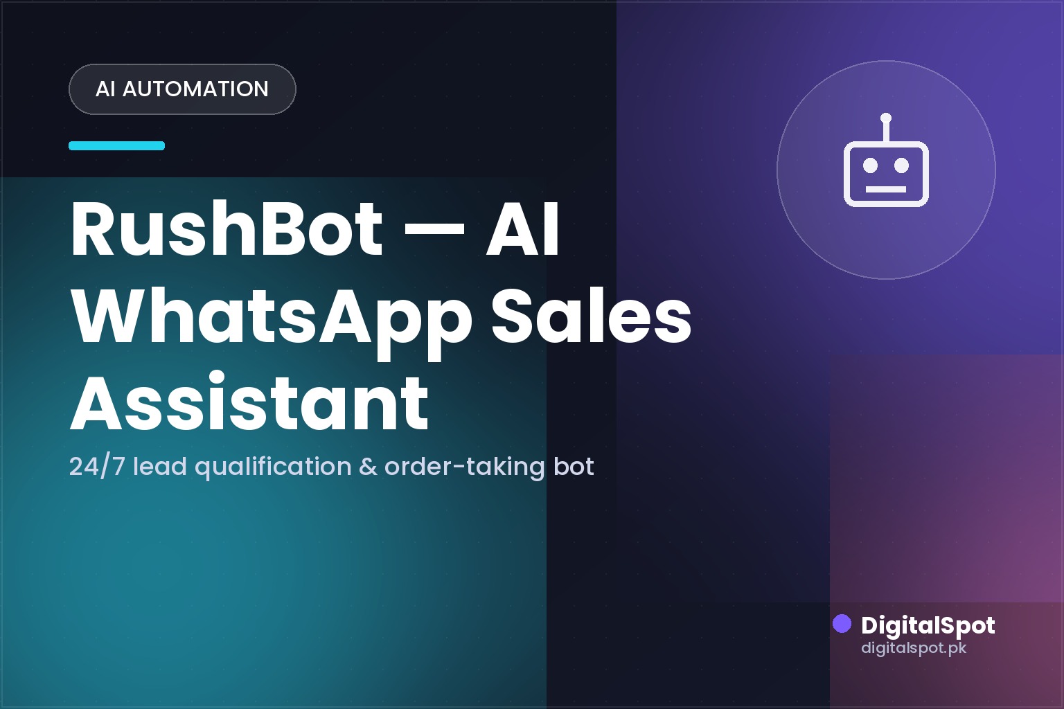 RushBot — AI WhatsApp Sales Assistant